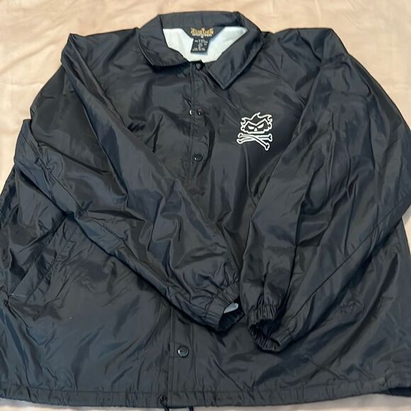 Vintage MEST windbreaker jacket size XL 2 small pin holes see last 2 photos GVC - Picture 2 of 12